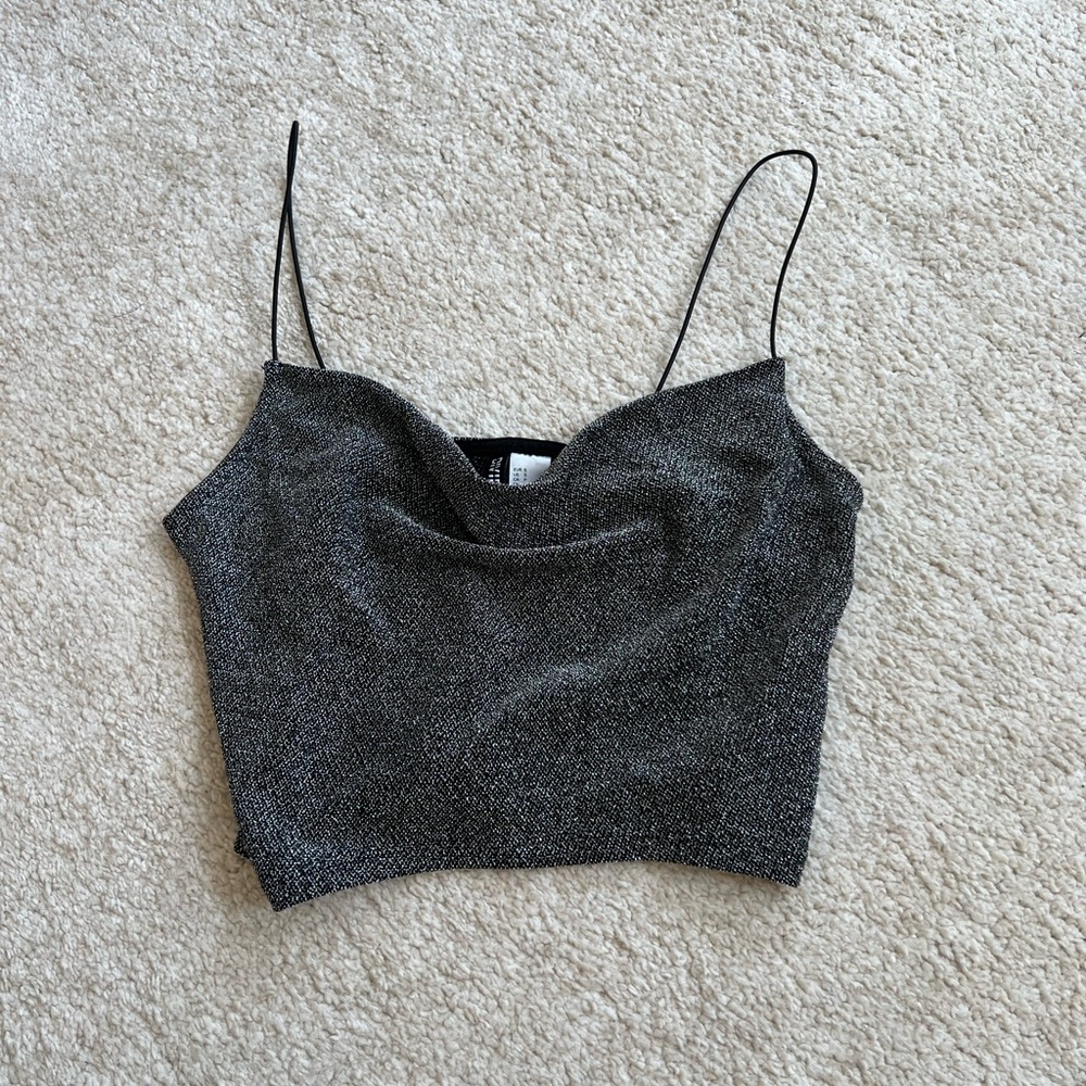 Going out top / glitter cami